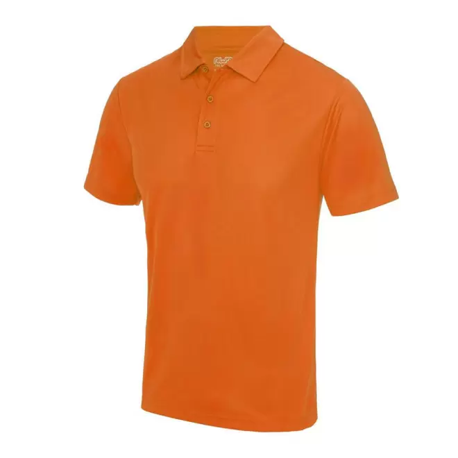 POLO PERSONNALISÉ HOMME RESPIRANT JUST COOL® 'ASTI' - orange