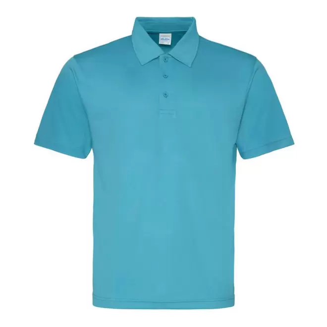 POLO PERSONNALISÉ HOMME RESPIRANT JUST COOL® 'ASTI' - turqoise