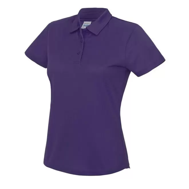 POLO PERSONNALISÉ FEMME RESPIRANT JUST COOL® 'ASTI' - purple
