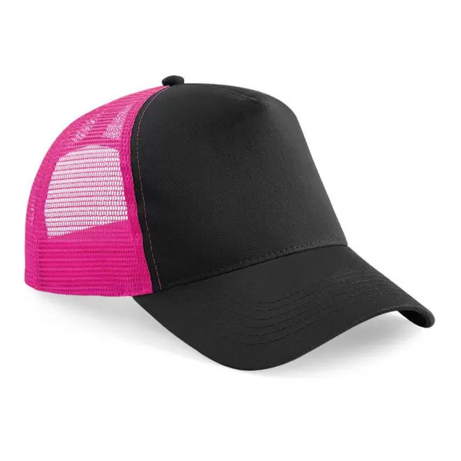 CASQUETTE PERSONNALISÉE BEECHFIELD® 'VITTA' - black/fuchsia