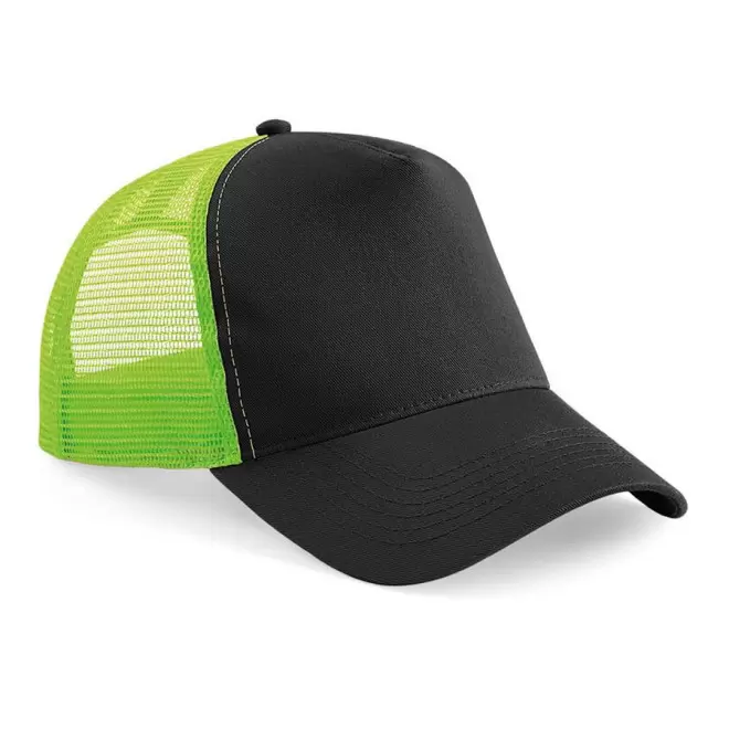 CASQUETTE PERSONNALISÉE BEECHFIELD® 'VITTA' - black/lime green