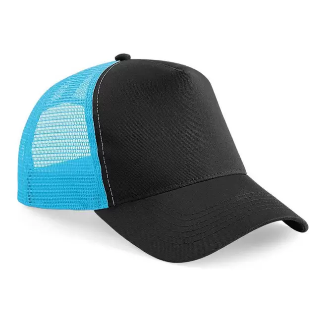 CASQUETTE PERSONNALISÉE BEECHFIELD® 'VITTA' - black/surf blue