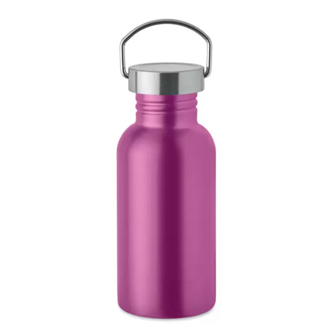 RAPIDE 4J - GOURDE ALU PERSONNALISEE 500ML 'CHEDDY COLOR' - fuchsia