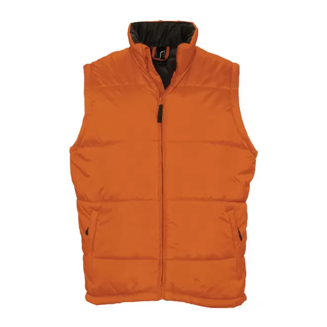BODYWARMER PUBLICITAIRE MATELASSÉ 'WARM' 220 GR/M² - orange