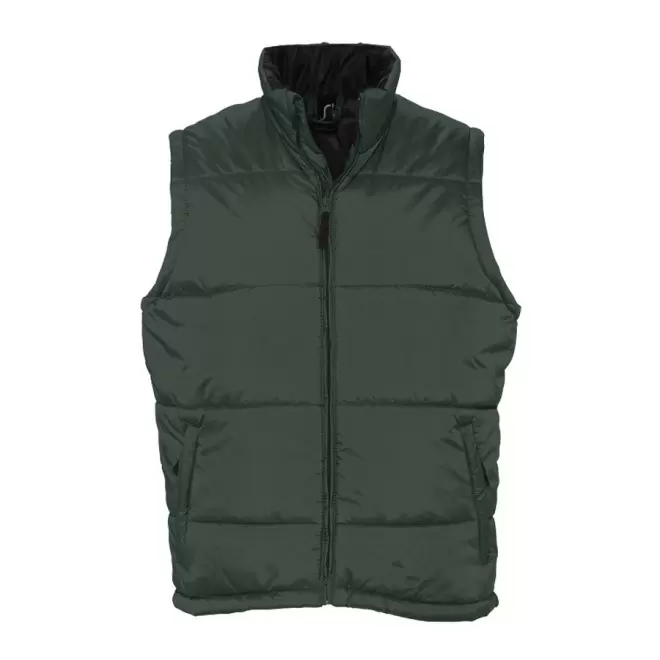 BODYWARMER PUBLICITAIRE MATELASSÉ 'WARM' 220 GR/M² - vert forêt