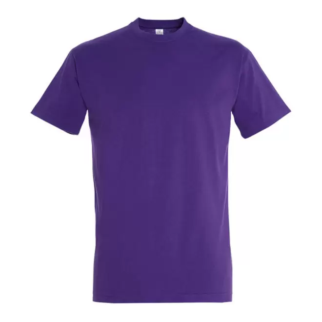 TEE-SHIRT PERSONNALISÉ HOMME 'IMPERIAL' - FABRICATION EXPRESS 4 JOURS - violet foncé