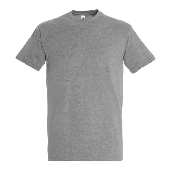 TEE-SHIRT PERSONNALISÉ HOMME 'IMPERIAL' - FABRICATION EXPRESS 4 JOURS - gris chiné