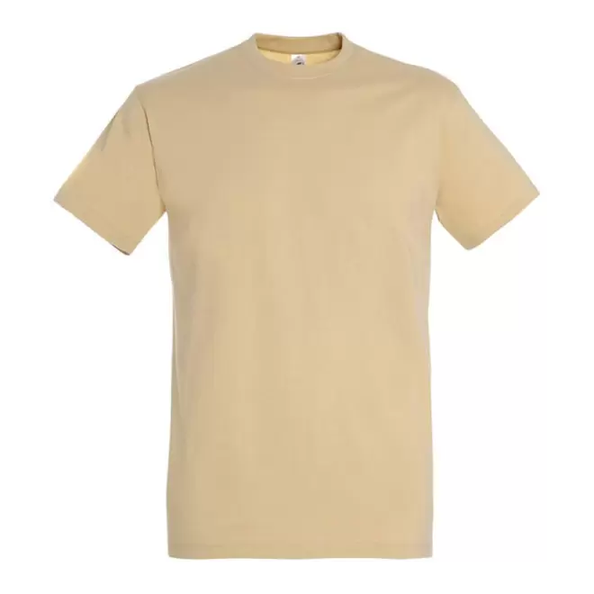 TEE-SHIRT PERSONNALISÉ HOMME 'IMPERIAL' - FABRICATION EXPRESS 4 JOURS - sand
