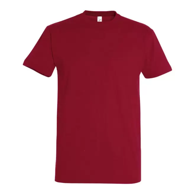 TEE-SHIRT PERSONNALISÉ HOMME 'IMPERIAL' - FABRICATION EXPRESS 4 JOURS - rouge tango