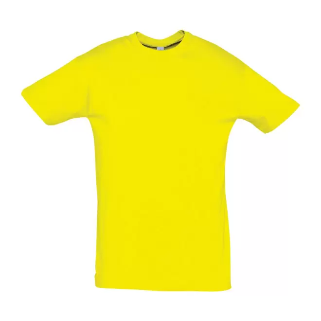 TEE-SHIRT PERSONNALISÉ HOMME 'REGENT' 150 GR/M² - citron