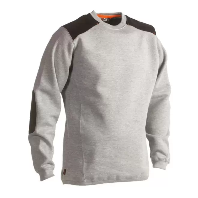 SWEAT PERSONNALISABLE DE TRAVAIL 330 GR/M² HEROCK® 'WAYN' - heather_grey