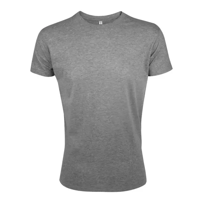 TEE-SHIRT PUBLICITAIRE HOMME 'REGENT FIT' 150 GR/M² - gris chiné