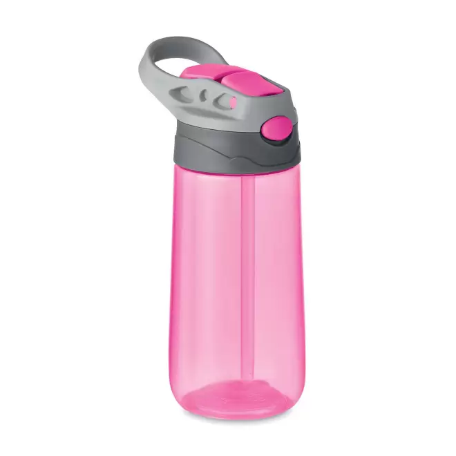 RAPIDE 4J - GOURDE TRITAN PERSONNALISE 450ML 'SALSPO' - rose transparent