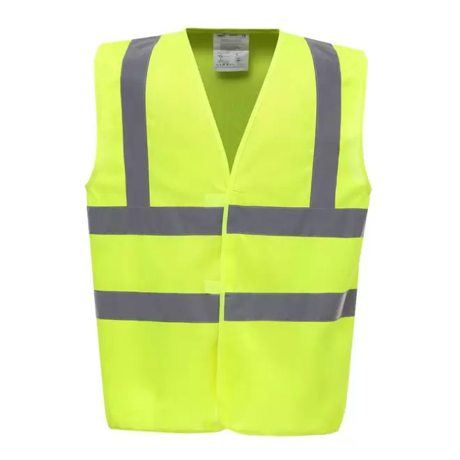 GILET DE SÉCURITÉ PERSONNALISÉ 'SECUR' - jaune