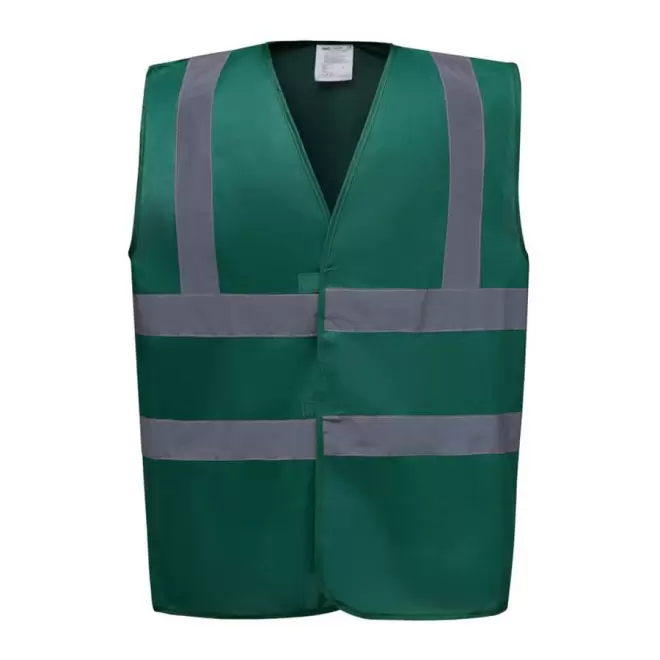 GILET DE SÉCURITÉ PERSONNALISÉ 'SECUR' - green