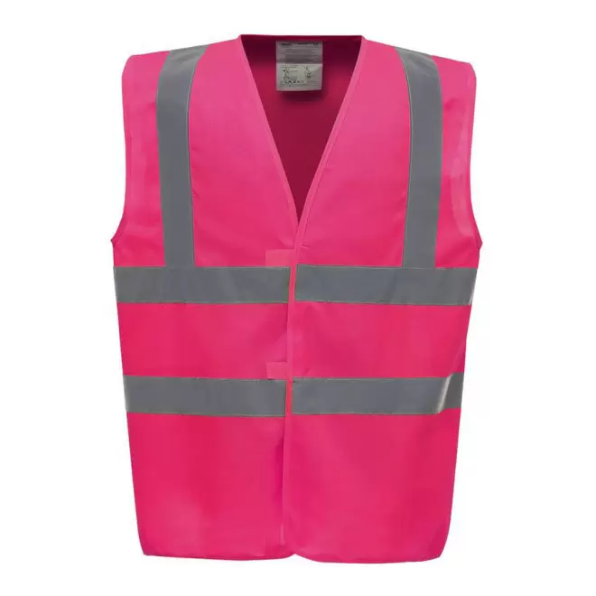 GILET DE SÉCURITÉ PERSONNALISÉ 'SECUR' - pink