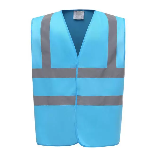 GILET DE SÉCURITÉ PERSONNALISÉ 'SECUR' - sapphire