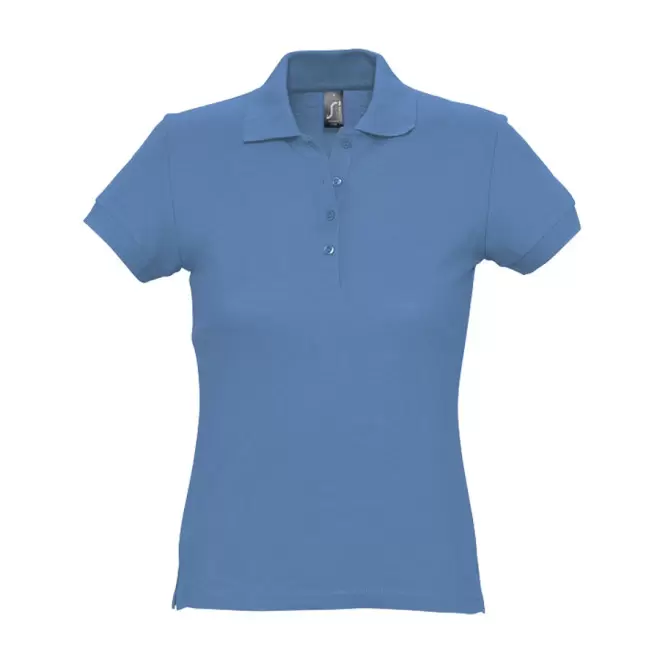 POLO PUBLICITAIRE FEMME 'PASSION' 170 GR/M² - aqua