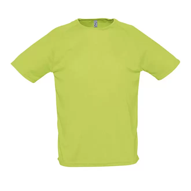 T-SHIRT PERSONNALISÉ HOMME 'SPORTY' - FABRICATION RAPIDE 4J - apple green
