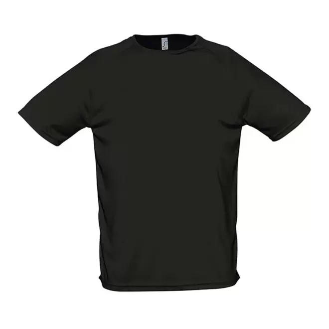 T-SHIRT PERSONNALISÉ HOMME 'SPORTY' - FABRICATION RAPIDE 4J - noir