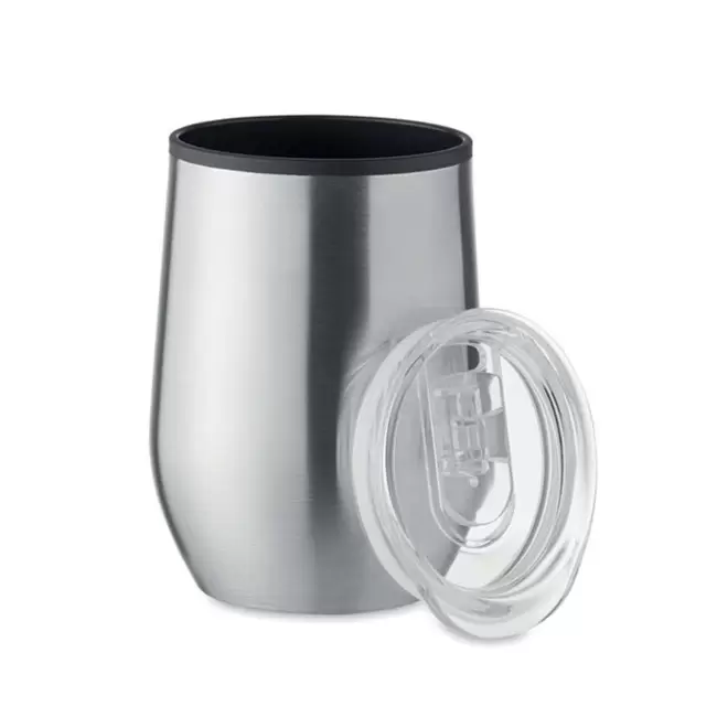 RAPIDE 4J - MUG A CAFE PERSONNALISE 350ML 'GOUGA SHINE' - argente