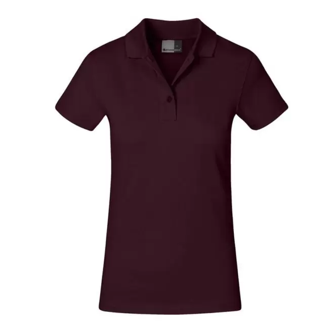 POLO PERSONNALISÉ FEMME PROMODORO® 'JUAN' - burgundy