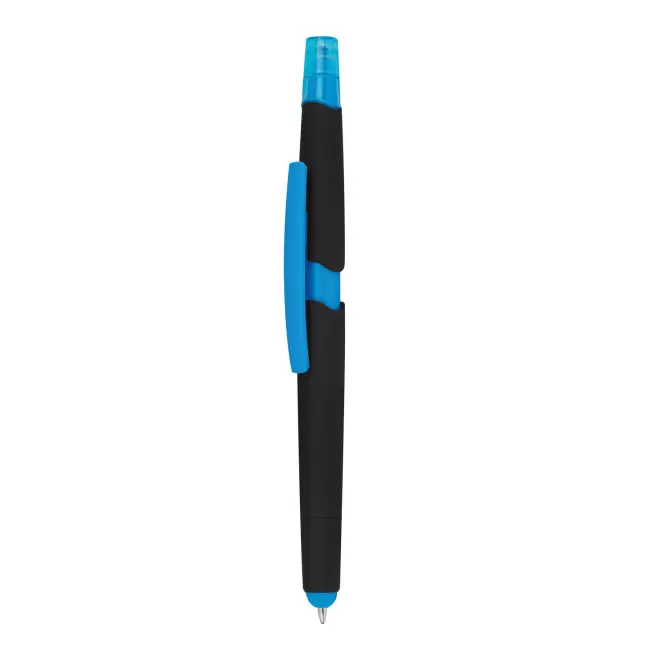 STYLO/SURLIGNEUR PERSONNALISABLE 'GABRIELLA'  - bleu clair