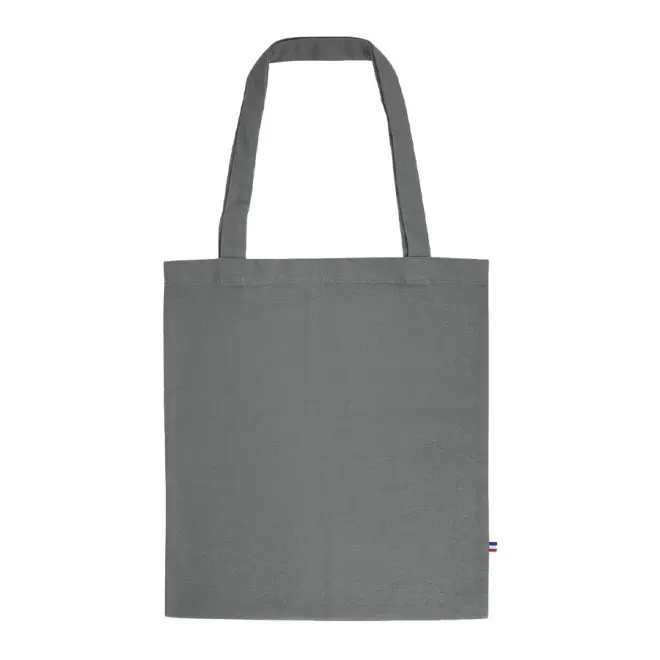 TOTE-BAG BIO PERSONNALISÉ 'JAVA-MARIE' - gris