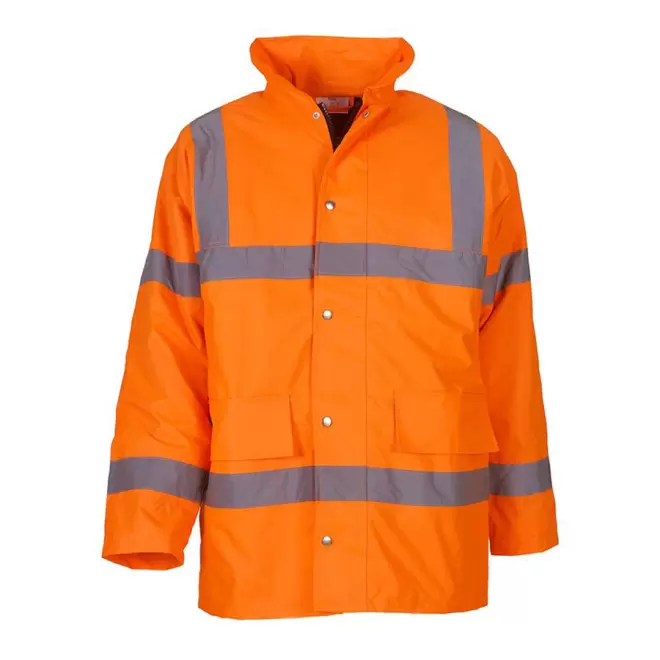 PARKA MATELASSÉE HI-VIS PERSONNALISÉE YOKO® 'OSTIN' - orange