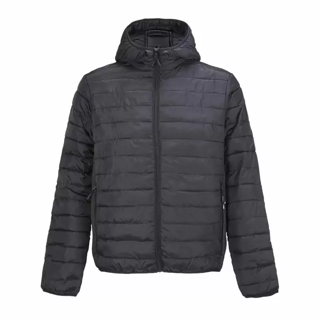 DOUDOUNE HOMME PERSONNALISEE 'STREAM HOODED' - noir