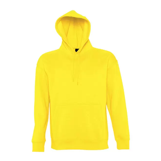 SWEAT-SHIRT PERSONNALISÉ MIXTE CAPUCHE 'SLAM' 320 GR/M² - citron