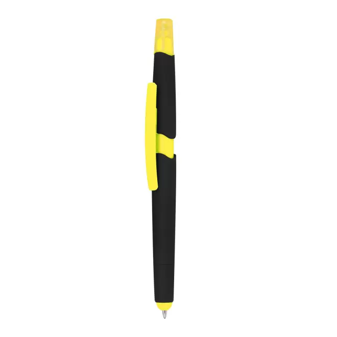 STYLO/SURLIGNEUR PERSONNALISABLE 'GABRIELLA'  - jaune