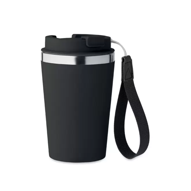 RAPIDE 4J - MUG ISOTHERME PERSONNALISE 350 ML 'MALTEAS' - noir