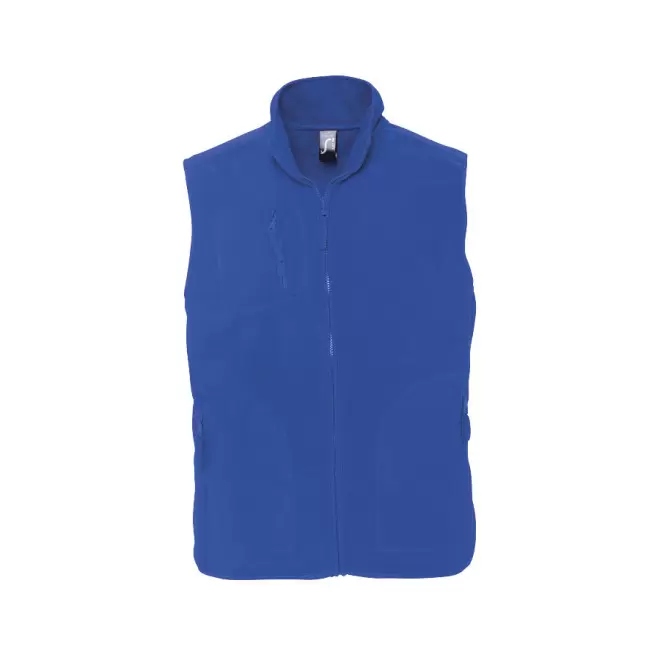 BODYWARMER PUBLICITAIRE POLAIRE MIXTE 'NORWAY' 320 GR/M² - bleu royal