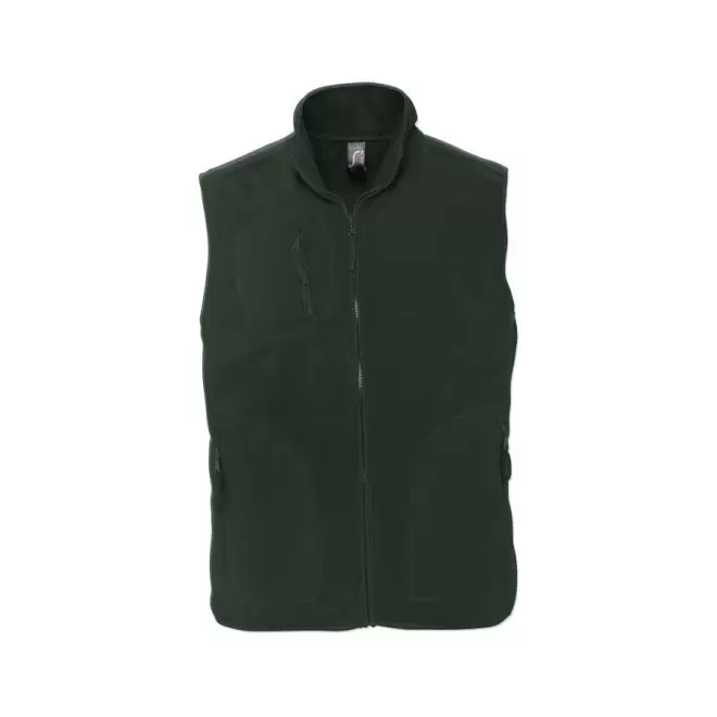 BODYWARMER PUBLICITAIRE POLAIRE MIXTE 'NORWAY' 320 GR/M² - vert sapin