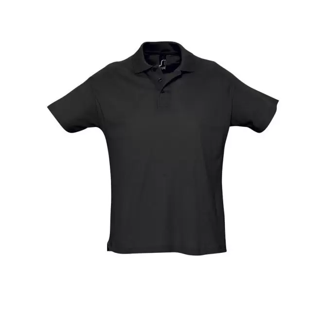 POLO PUBLICITAIRE HOMME 'SUMMER' COULEUR 170 GR/M² - noir