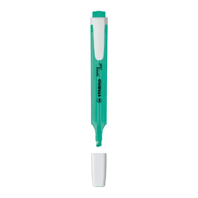 SURLIGNEUR STABILO® PERSONNALISABLE 'SWING COOL'  - vert turquoise