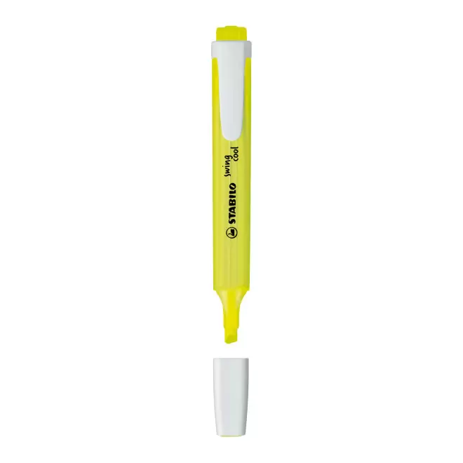 SURLIGNEUR STABILO® PERSONNALISABLE 'SWING COOL'  - jaune