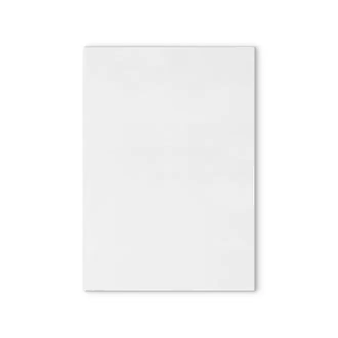 BLOC NOTES A6 PERSONNALISABLE 'ALBUS' - blanc