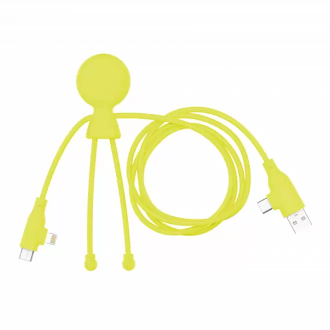 CABLE XOOPAR PERSONNALISABLE 'MR BIO LONG FAST' EXP 72H - jaune