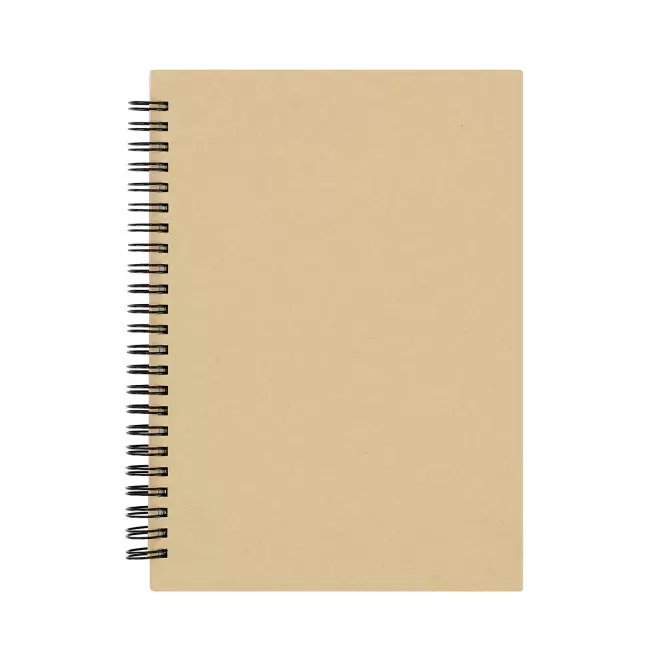 CARNET PLANNER CARTON PERSONNALISABLE 'EMA' - kraft