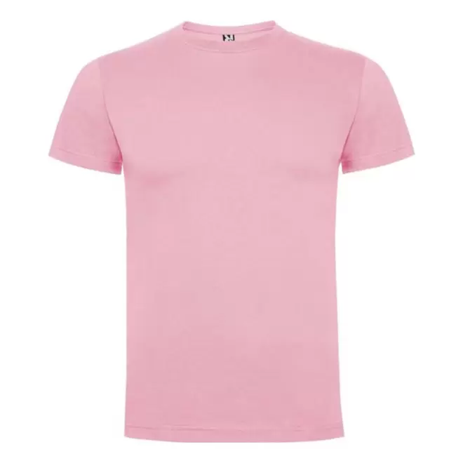 TEE SHIRT MIXTE PERSONNALISABLE COULEUR 'DAGA' 165G/M2 - rose clair
