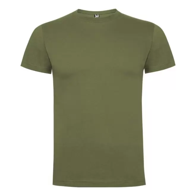 TEE SHIRT MIXTE PERSONNALISABLE COULEUR 'DAGA' 165G/M2 - vert militaire