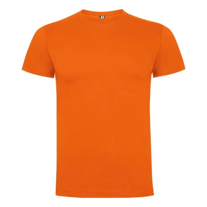 TEE SHIRT MIXTE PERSONNALISABLE COULEUR 'DAGA' 165G/M2 - orange