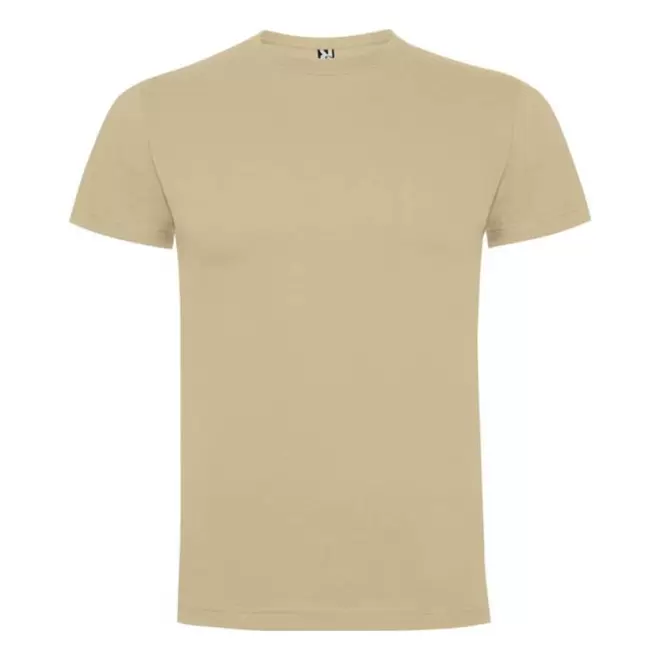 TEE SHIRT MIXTE PERSONNALISABLE COULEUR 'DAGA' 165G/M2 - sable
