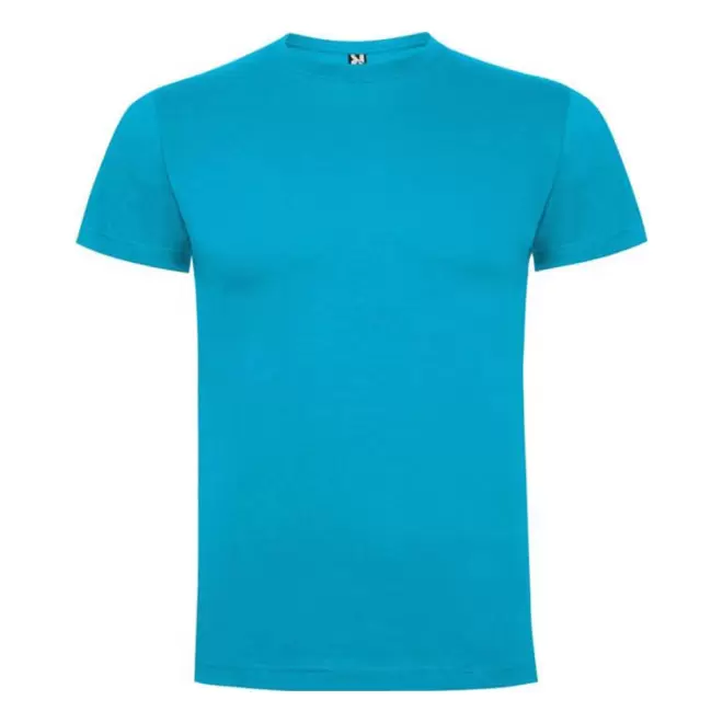 TEE SHIRT MIXTE PERSONNALISABLE COULEUR 'DAGA' 165G/M2 - bleu turquoise