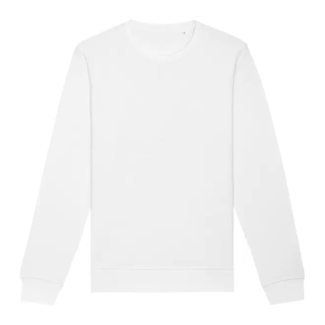 SWEAT MIXTE COL ROND S/S® PERSONNALISABLE 'ROLLER' - white