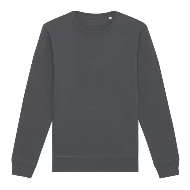 SWEAT MIXTE COL ROND S/S® PERSONNALISABLE 'ROLLER' - anthracite