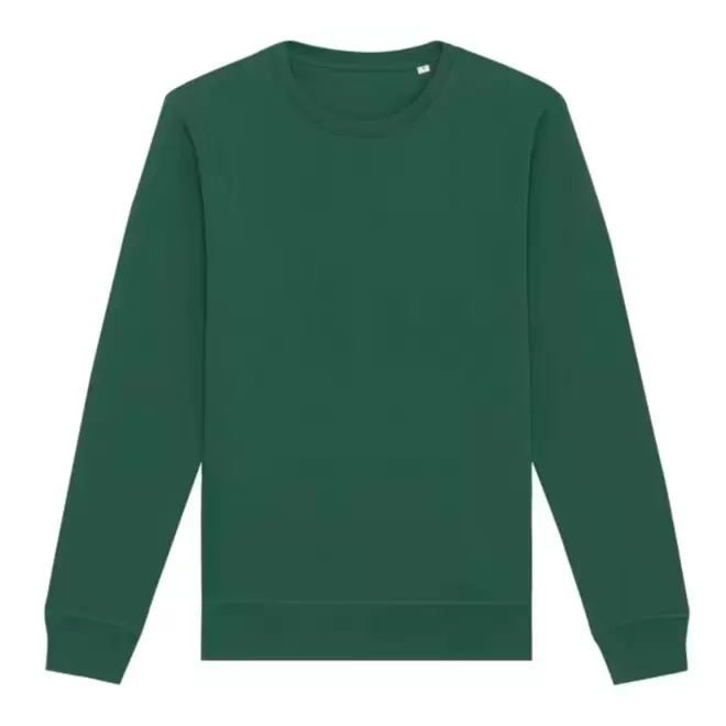 SWEAT MIXTE COL ROND S/S® PERSONNALISABLE 'ROLLER' - bottle green