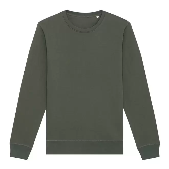 SWEAT MIXTE COL ROND S/S® PERSONNALISABLE 'ROLLER' - khaki
